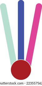 Logo of triple finger tree line