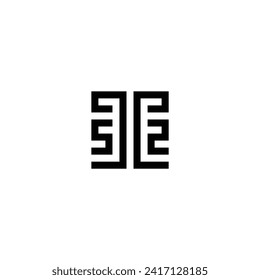 Logo trusting company corporate vektor illustration