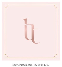 Logotipo TT monograma TT letra TT alfabeto TT Boda Monograma, Logotipo de Boda, Diseño de logotipos, Monograma monimal