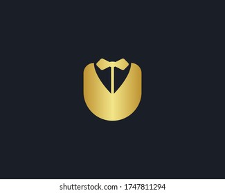 un logotipo del esmoquin