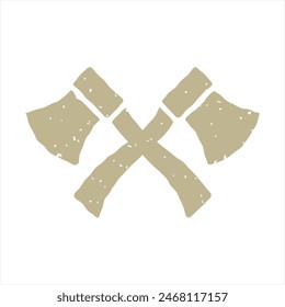 logo of two crossed axes