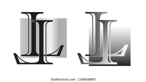 logo with two letters l