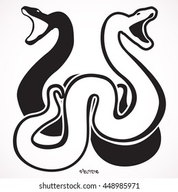 Logo Two Snakes.