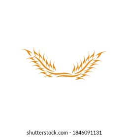logo of two wheat stalks