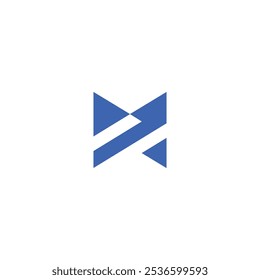logo type AM blue illusion element technology