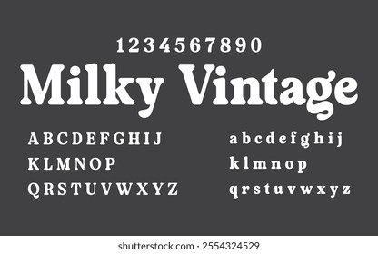 Logo type Modern abstract vector font, technology, movie, digital, music, movie. illustration template