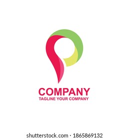 Logo type p corporate set