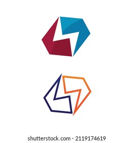 Logo type vector design business, company, identity, style icon logo creative