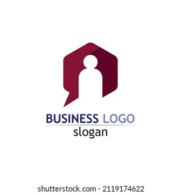 Logo type vector design business, company, identity, style icon logo creative