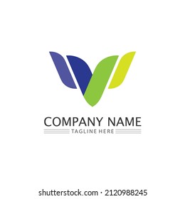 Logo type vector design business, company, identity, style icon logo creative