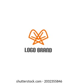 Logo typography digital company graphic 