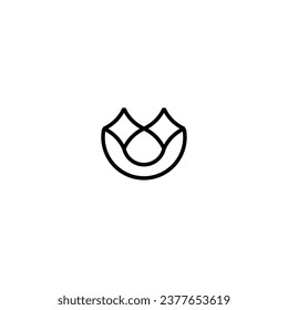 Logo u initial u design smiley smile company group healthcare medical transformation specialized dental hospital
