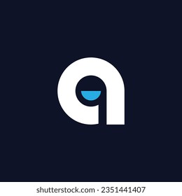 A logo unique modern minimalist simple creative abstract and vector