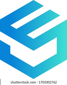 Das Logo verwendet die Buchstaben "E" und "S", um einen Würfel zu bilden, der Stabilität, Sicherheit und Schutz sowie Technologie und Verbindungen repräsentiert.