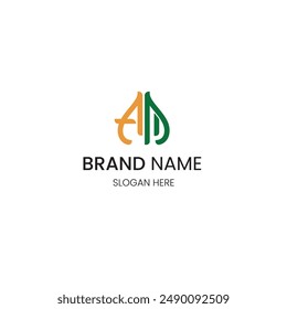 The logo uses the letters A to z, namely the letters A and M