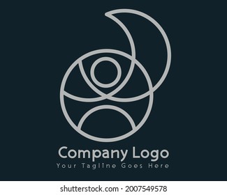 un logotipo con "ratio de oro", es perfecto para aquellos que necesiten un logotipo sencillo pero hermoso.