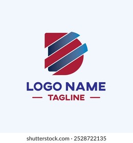 Logotipo com as letras D e T, adequado para logotipos com conceito de esporte, corrida, automóvel ou outro conceito de negócios, um logotipo moderno, elegante e entusiasmado.