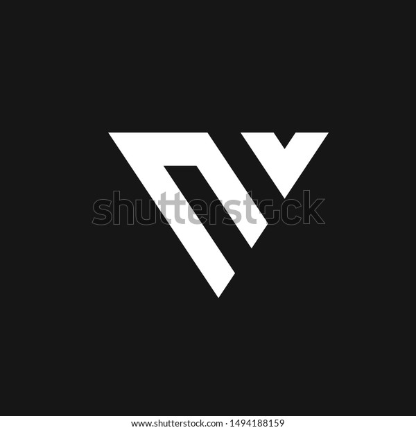 Logo V Initial V Combination V Stock Vector (Royalty Free) 1494188159