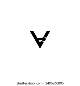 Logo V Letter Initial Logo Designs