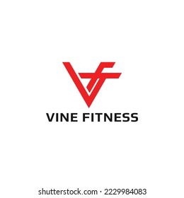 logo v t design triangle business concept abstract identity font red