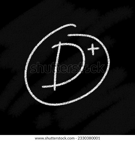 Logo value 10 20 30 40 50 60 70 80 90 100, A B C D E F, cross logo, mines, plus, exclamation mark and question mark, yes, no, check and cross false mark against black chalk board background