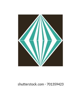 ?rystal logo, vector