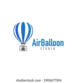 Logo Vector Air Ballon Studio Template