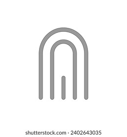 logo vector alphabet a b c template design trendy