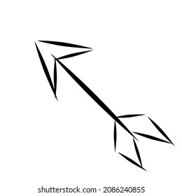 logo or vector of arrows with striking colors and unique shapes