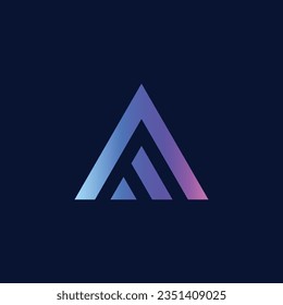 Un logotipo de arte vector, un logotipo creativo moderno