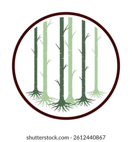 Logo Vector for Aspen Tree