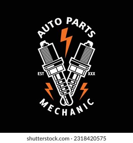 logo vector for auto parts, auto repair.