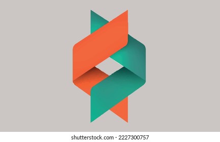 logo vector background color blue