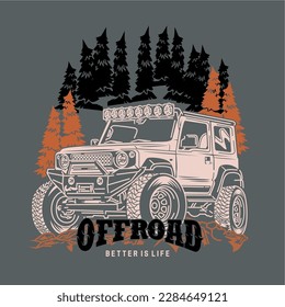 logo vector better off road is life