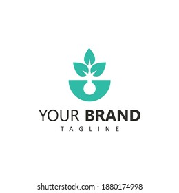 Logo Vector Brand Natural Design