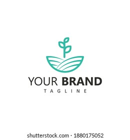 Logo Vector Brand Natural Design