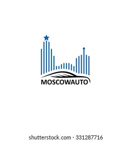 Logo. Vector. Car. Auto. Moscow 