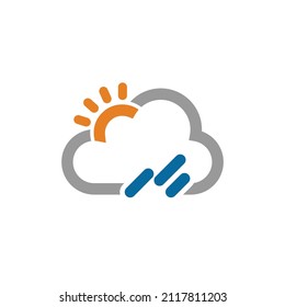 Logo vector for climate season