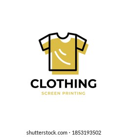 Logo Vector For Clothing T Shirt Company