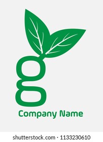 Logo vector for companies and communities that are environmentally sound based in eps 10 format