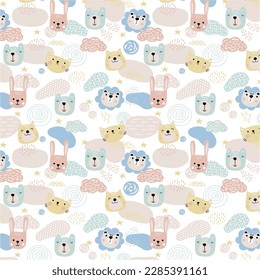 logo vector cute animal funny