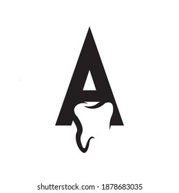 logo vector for dental clinic.