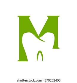 logo vector for dental clinic.