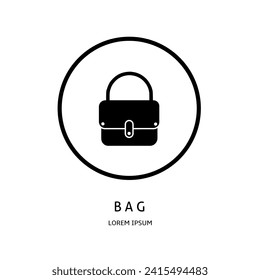 Logo vector design for business. Bag logos.