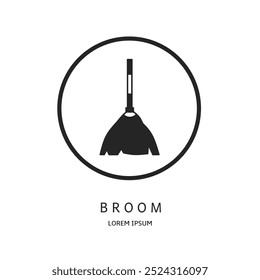 Logo, Vektordesign für Unternehmen. Logos von Besen.
