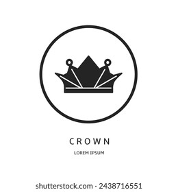Logo vector design for business. Crown logos.