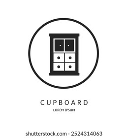 Logo vector design for business. Cupboard logos.