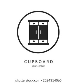 Design vetorial de logotipo para empresas. Logotipos de armário.