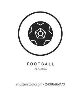 Logo vector design for business. Football logos.