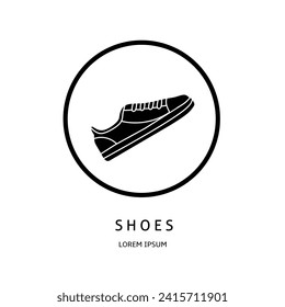 Logo vector design for business. Shoes logos.